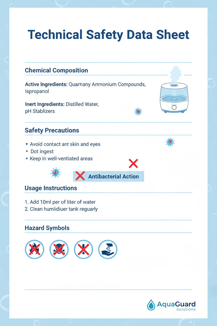 Sicherheitsdatenblatt – Afterrain Hygienemittel für Kaltverdunstungs-Luftbefeuchter