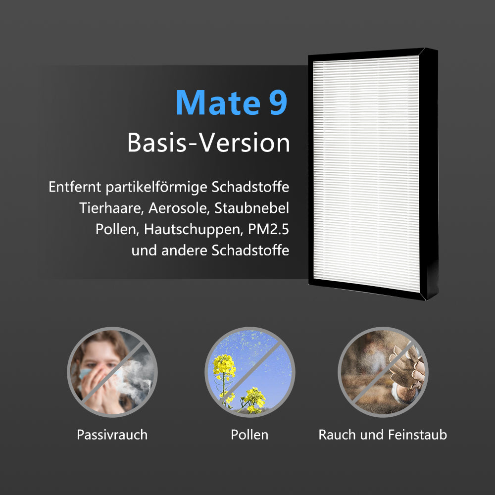 Speziell angepasstes HEPA-Filternetz für Venta 9er-Serie